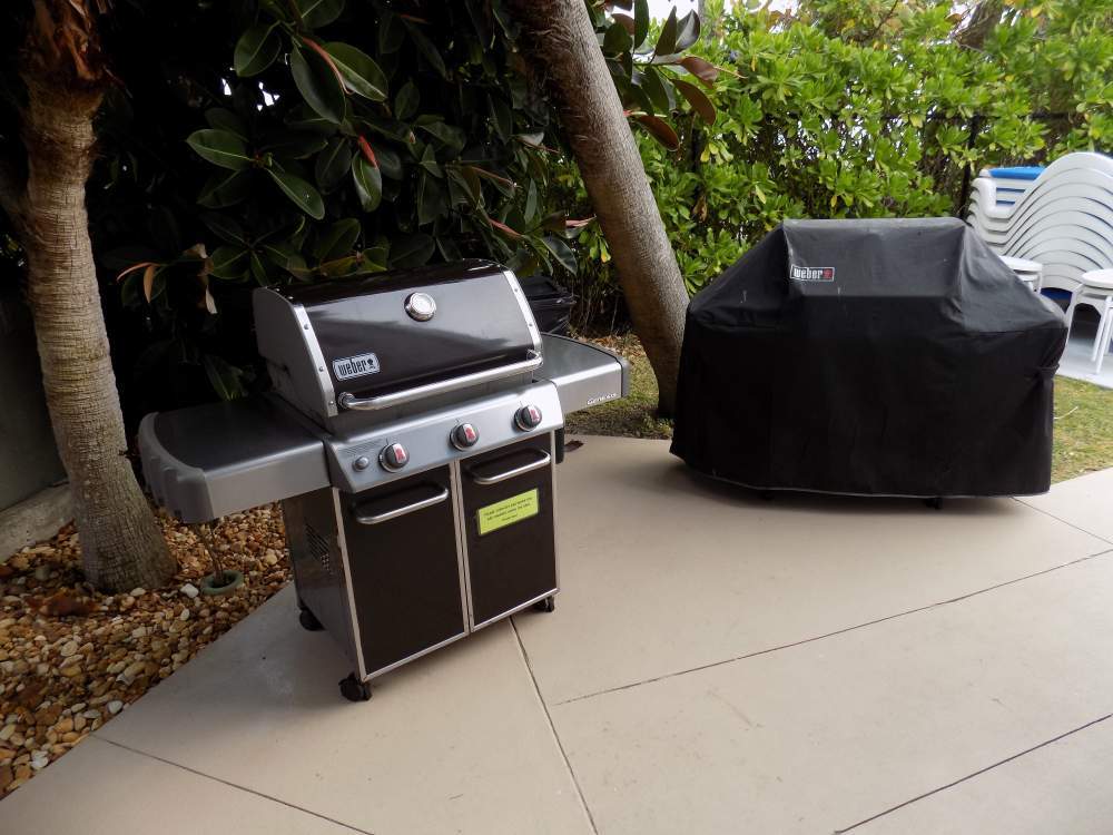 Grill outdoors